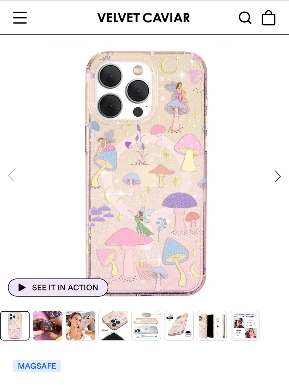 NWT Velvet Caviar iPhone 15 Pro Max Case